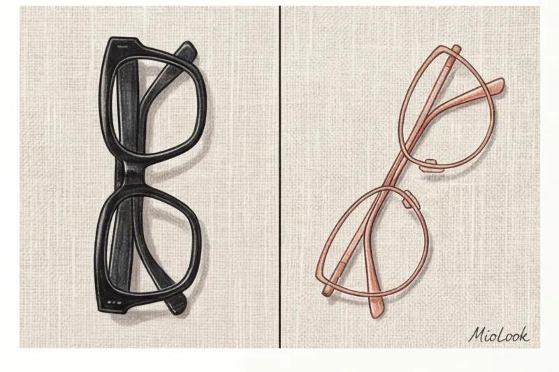 Очки для лица сердечком: уравновешиваем широкий лоб и узкий подбородок - 8