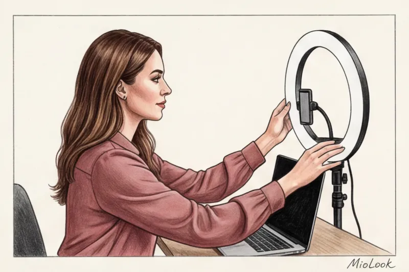 Как подобрать одежду под фон для видео, чтобы не сливаться со стеной - 5