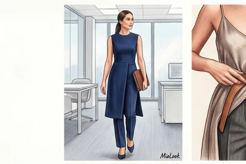 Платье и юбка поверх брюк: как носить самый спорный тренд нулевых - 5