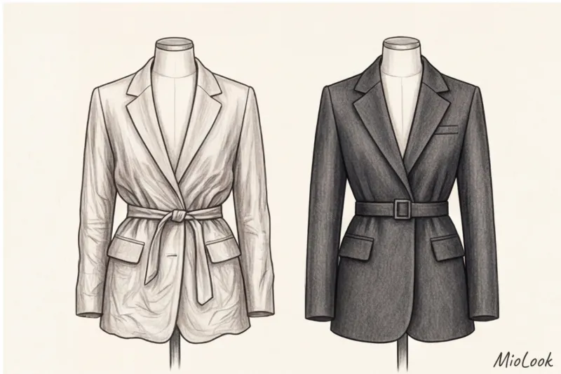 Ремень поверх жакета: как создать стильный силуэт - 9