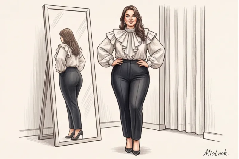 Осторожно, объем: какие фактуры тканей полнят и как использовать их для коррекции фигуры - 4