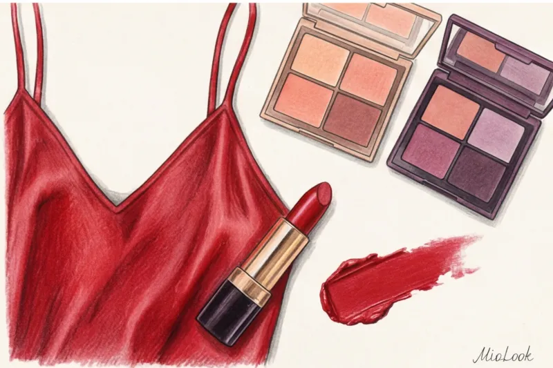 Какой макияж подходит к красному платью: идеи для брюнеток и блондинок - 8