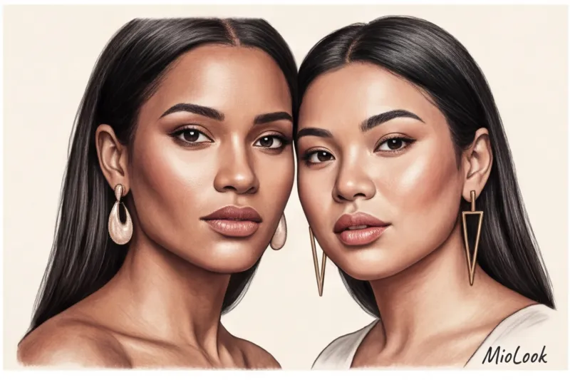 Как подобрать серьги по форме лица и длине шеи - 9