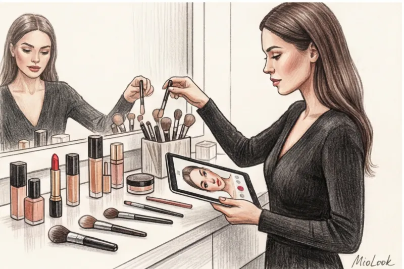 Виртуальный макияж: как примерить вечерний или дневной образ за минуту - 7