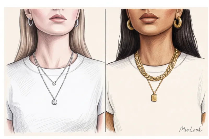 Gold or silver: which metal suits your color type?