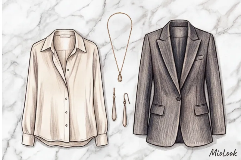 Как визуально удлинить шею: правильные вырезы и аксессуары - 6