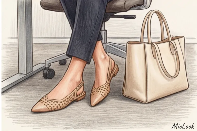 Летний офисный стиль: как одеваться на работу в жару - 6