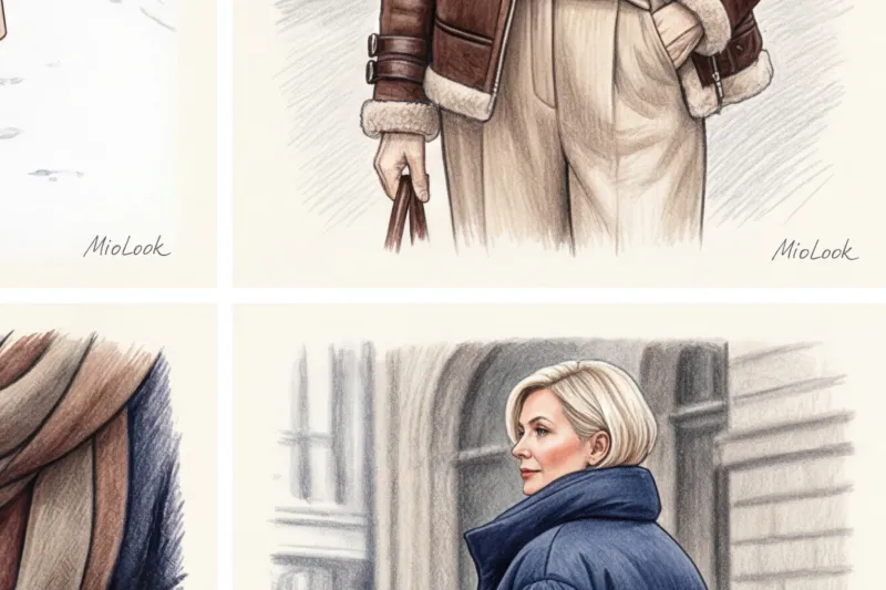 Зимняя верхняя одежда для женщин старше 50: от пуховиков до пальто - 6