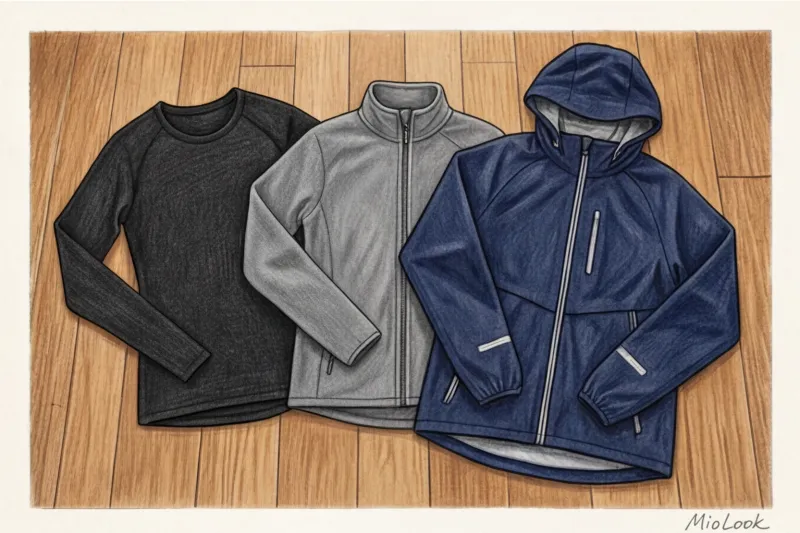 Закрытая одежда для бега на улице: многослойность и защита от непогоды - 8