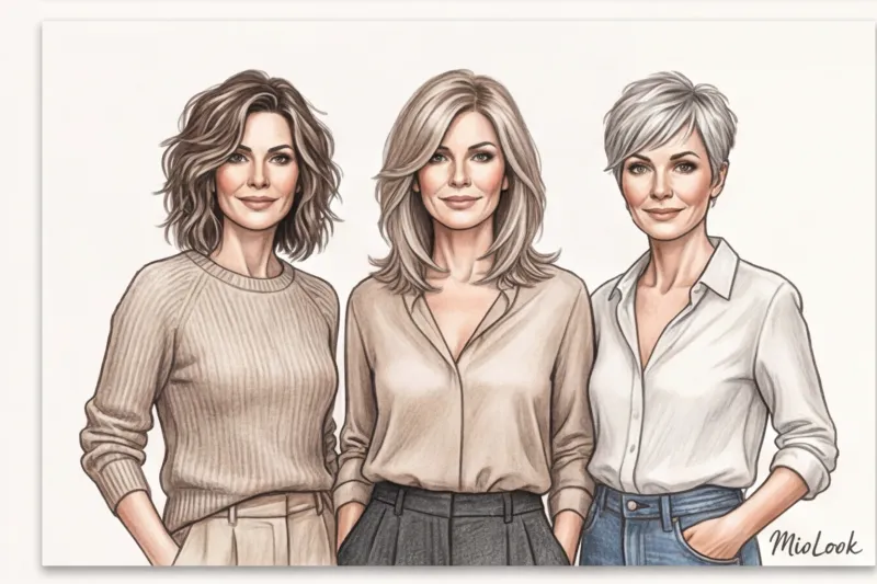 Как подобрать омолаживающую стрижку по фото с помощью нейросети MioLook - 4