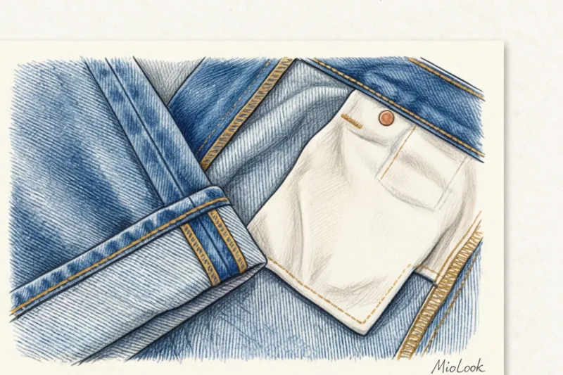 Как выбрать качественные джинсы, которые не вытянутся на коленях - 3