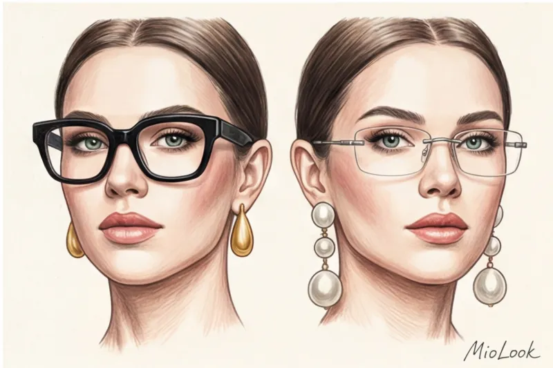 Очки, шляпа и крупные серьги: как сочетать аксессуары в портретной зоне - 9