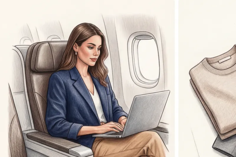 Business Flight Attire: Style and Comfort