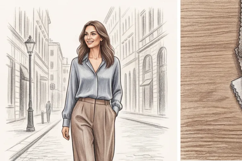 Літній офісний стиль: закритий одяг без перегріву