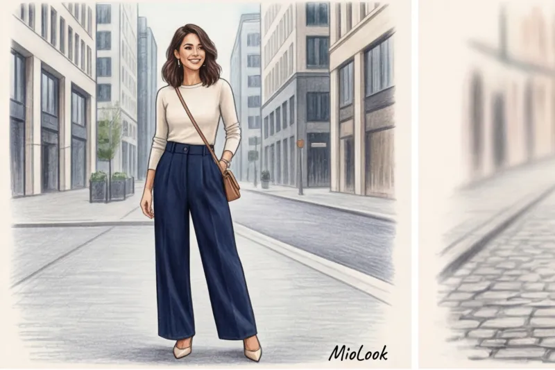 Basic wardrobe for petite women without heels