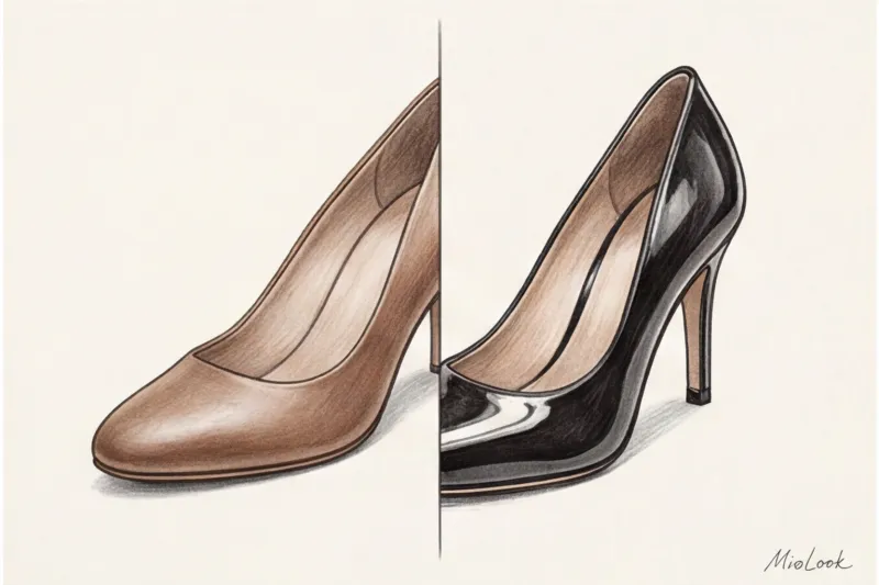 Идеальные туфли-лодочки: высота каблука, цвет и форма мыса - 5