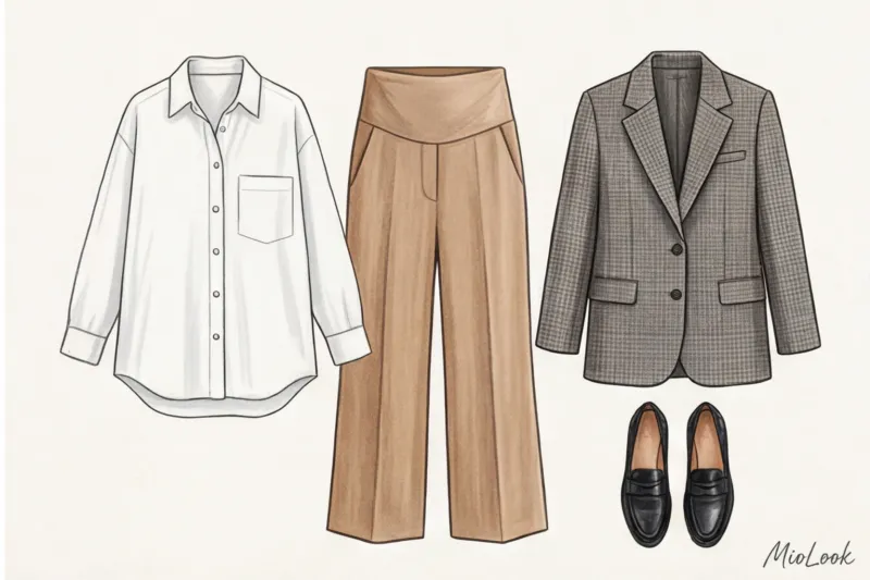 Офисный стиль для беременных: деловой дресс-код без ущерба для комфорта - 3