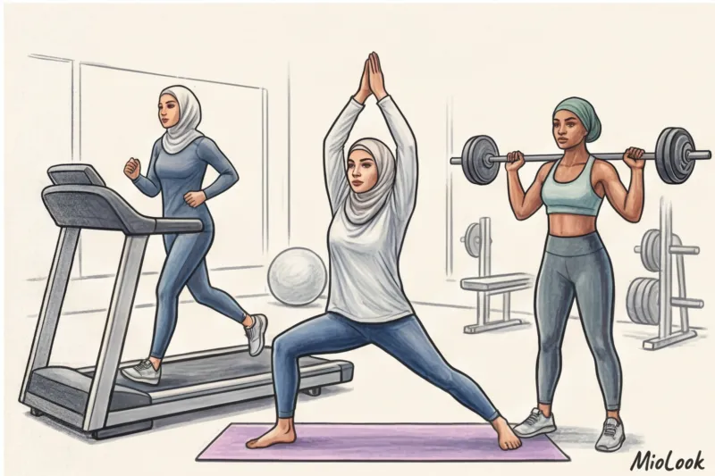 Спортивный хиджаб: как выбрать удобный и дышащий головной убор для тренировок - 9