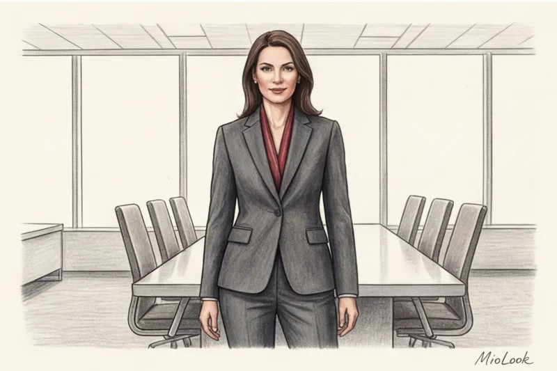 Красный цвет в деловом гардеробе: как демонстрировать лидерство и не казаться агрессивной - 8