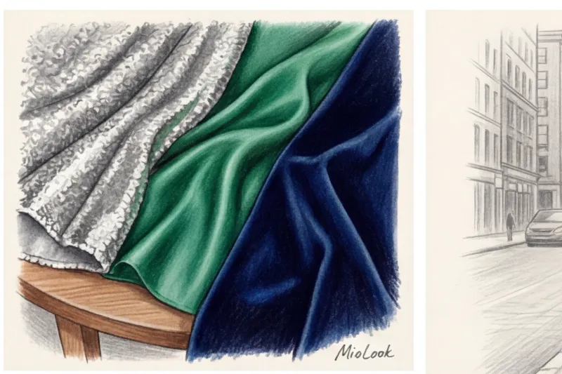 Combining Textures in an Evening Look: Style Secrets