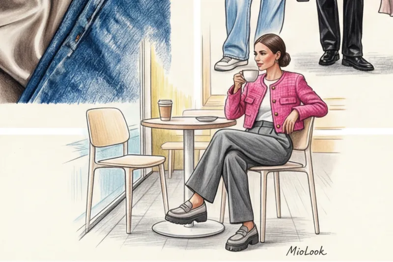 Твид без налета ретро: как носить фактурные жакеты, чтобы не выглядеть старомодно - 5