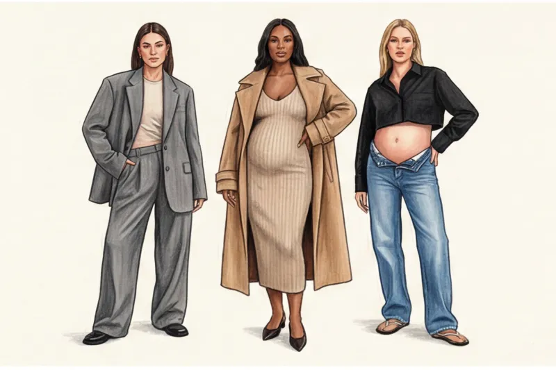 Идеи образов для беременной фотосессии: стильно и со вкусом - 8