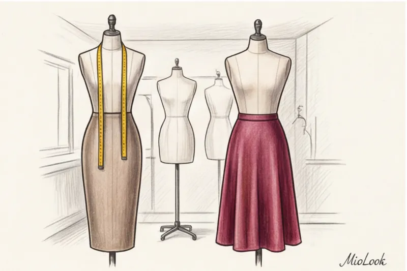 Нарушенные пропорции: как неправильная длина юбки или брюк визуально старит фигуру - 7