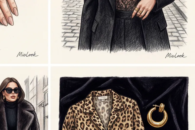Стиль Mob Wife («Жена мафиози»): леопард, меха и дерзкая роскошь - 6