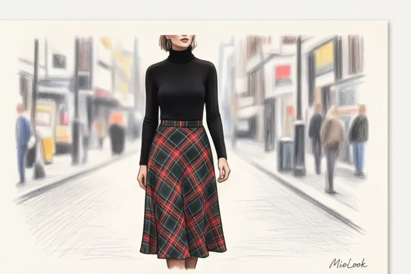 От тартана до гленчека: виды клетки в одежде и правила их сочетания - 3