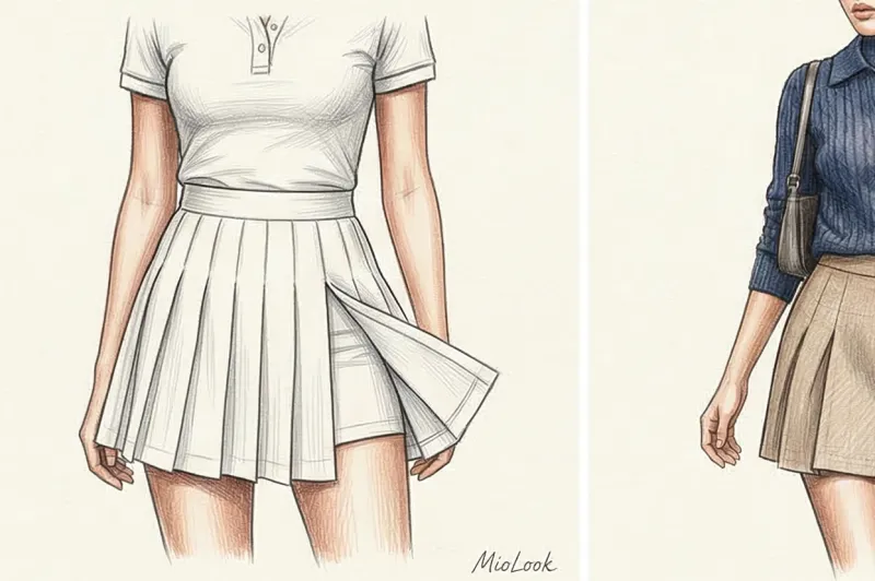 Скорт (Юбка-шорты) - 3