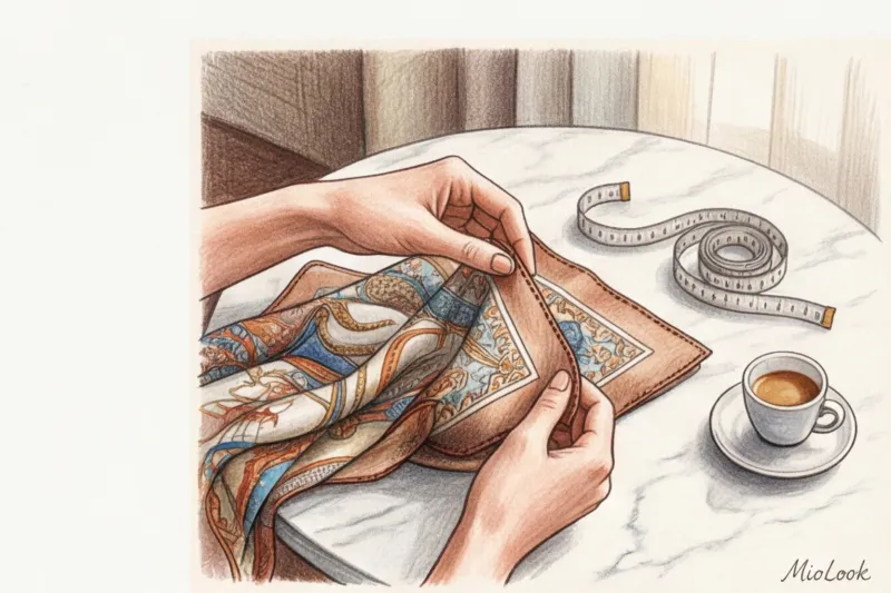 How to tie a scarf beautifully around your neck: 5 stylish ways