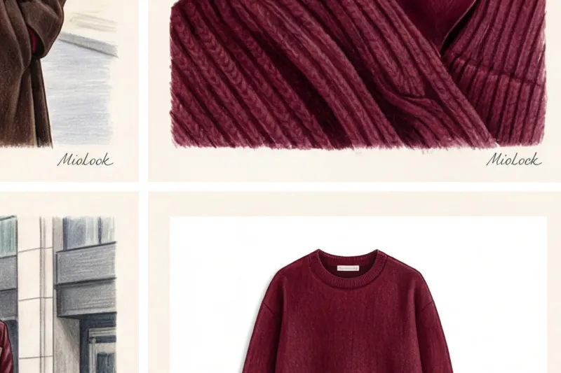 Бордовый и винный: с чем сочетать самый благородный тренд сезона - 6