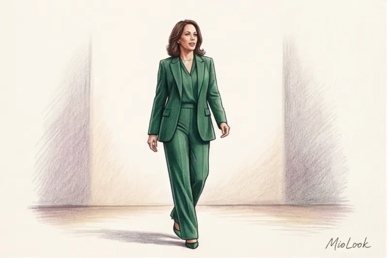 Ideal public speaking attire for a female speaker