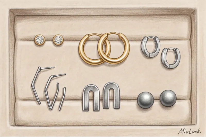 Базовые серьги на каждый день: какие выбрать и с чем носить - 2