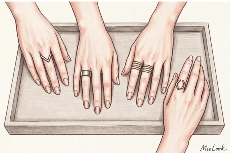 Как подобрать браслеты и кольца по полноте рук и толщине пальцев - 8