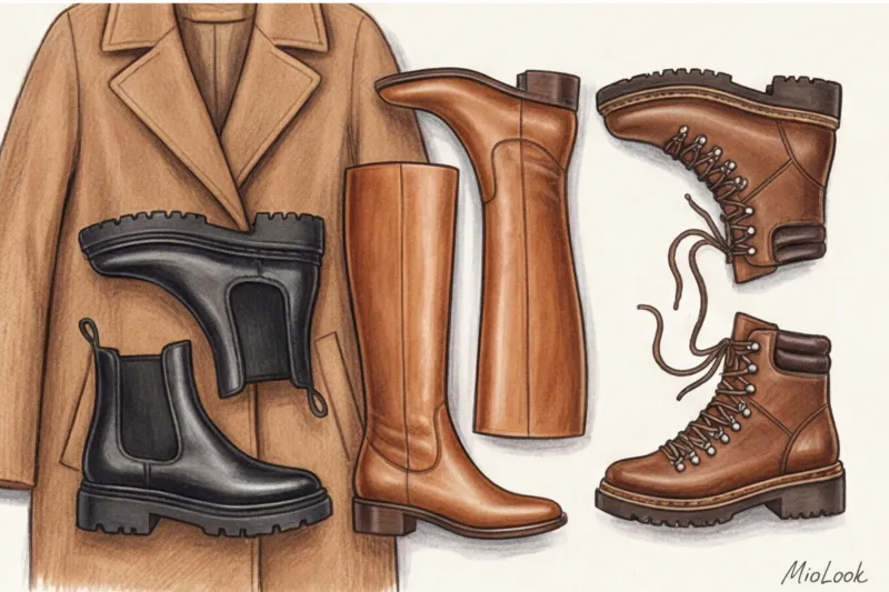 Зимняя обувная капсула: как выглядеть стильно и не мерзнуть - 8