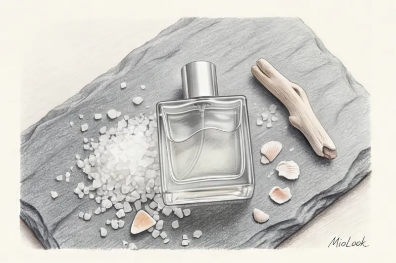 Mineral fragrances perfumes: the smell of the sea and purity