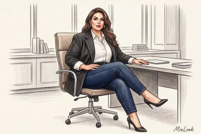 Идеальные джинсы для plus-size: фасоны, которые моделируют фигуру - 5