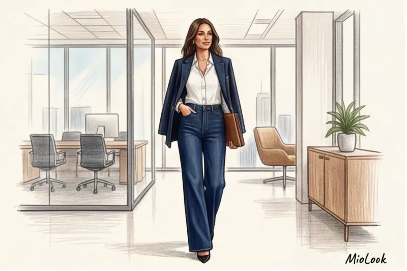 Office-Style Jeans: How to Look Professional