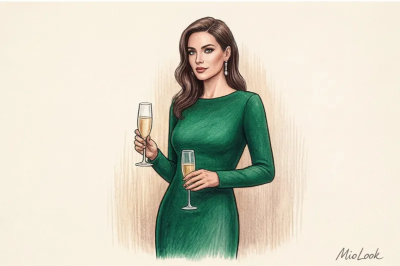 Вечерние платья с длинным рукавом: как выбрать и с чем сочетать - 8