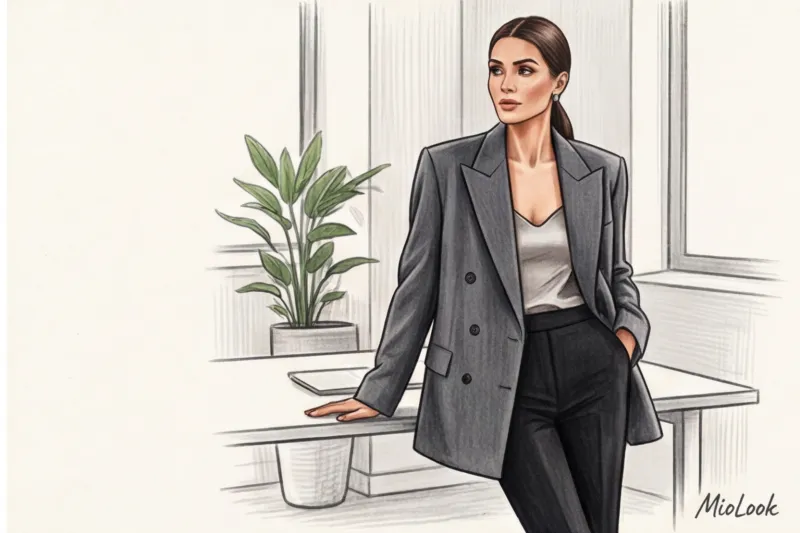 Как носить оверсайз невысоким девушкам и не казаться ниже - 6