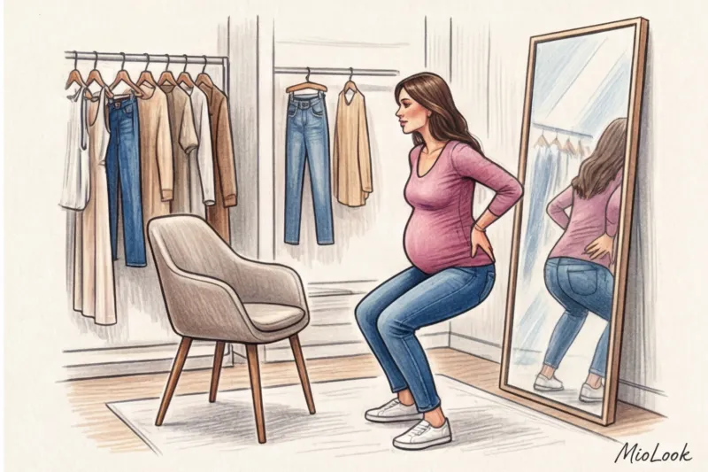 Джинсы и брюки для беременных: как выбрать идеальную посадку - 6