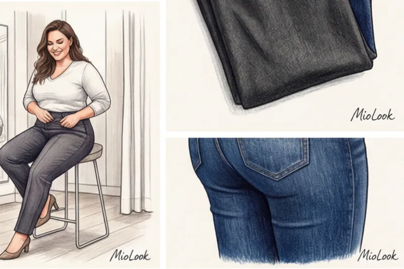 Идеальные джинсы и брюки для полной фигуры: как выбрать базовый низ - 6