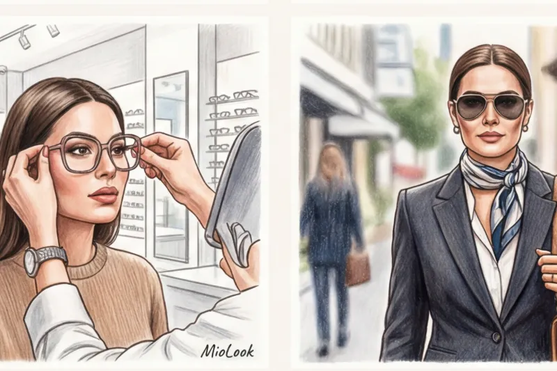 Как подобрать очки для квадратного лица: смягчаем черты - 5