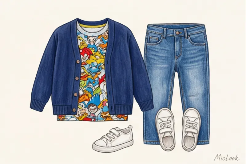 Как выбрать цветовую палитру для детского капсульного гардероба - 4