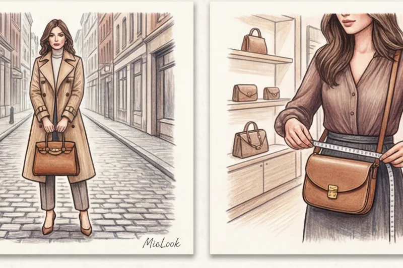 Какие сумки подходят для невысоких девушек: правила выбора размера - 8