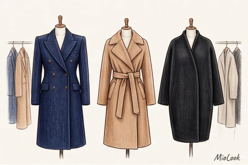 Базовое пальто и верхняя одежда по типу фигуры - 2