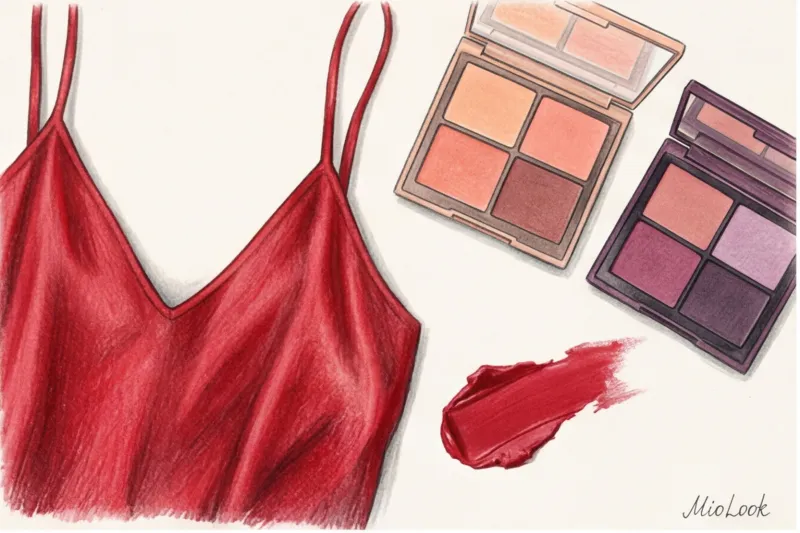 Makeup for a Red Dress: Ideas for Blondes and Brunettes