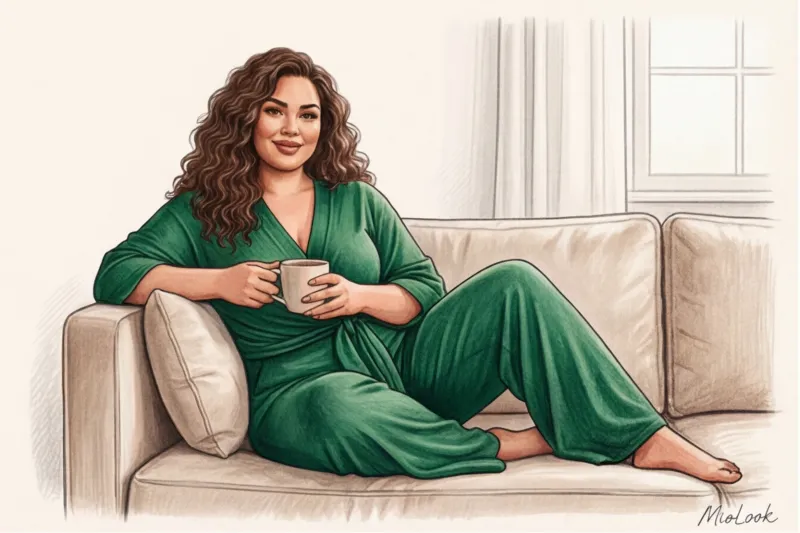 Домашняя одежда plus-size: как подобрать стильные и комфортные вещи - 1