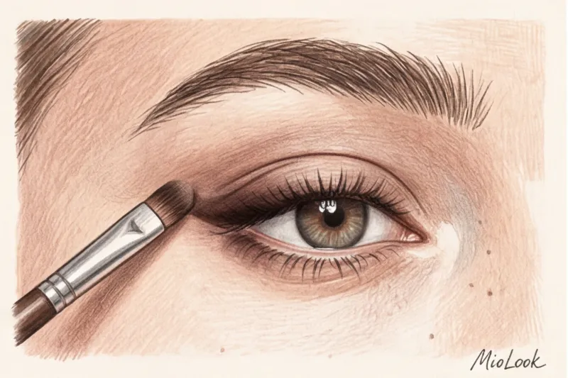 Дневной макияж для нависшего века: как визуально распахнуть взгляд - 4